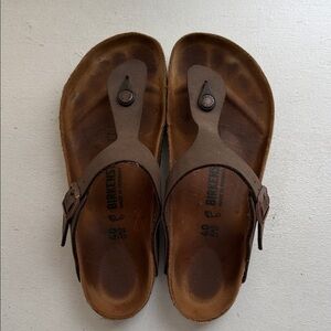 Birkenstock Gizeh Mocha Thong Sandals